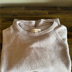 Philosophy Women's Light Pink Sweater, pre-worn
